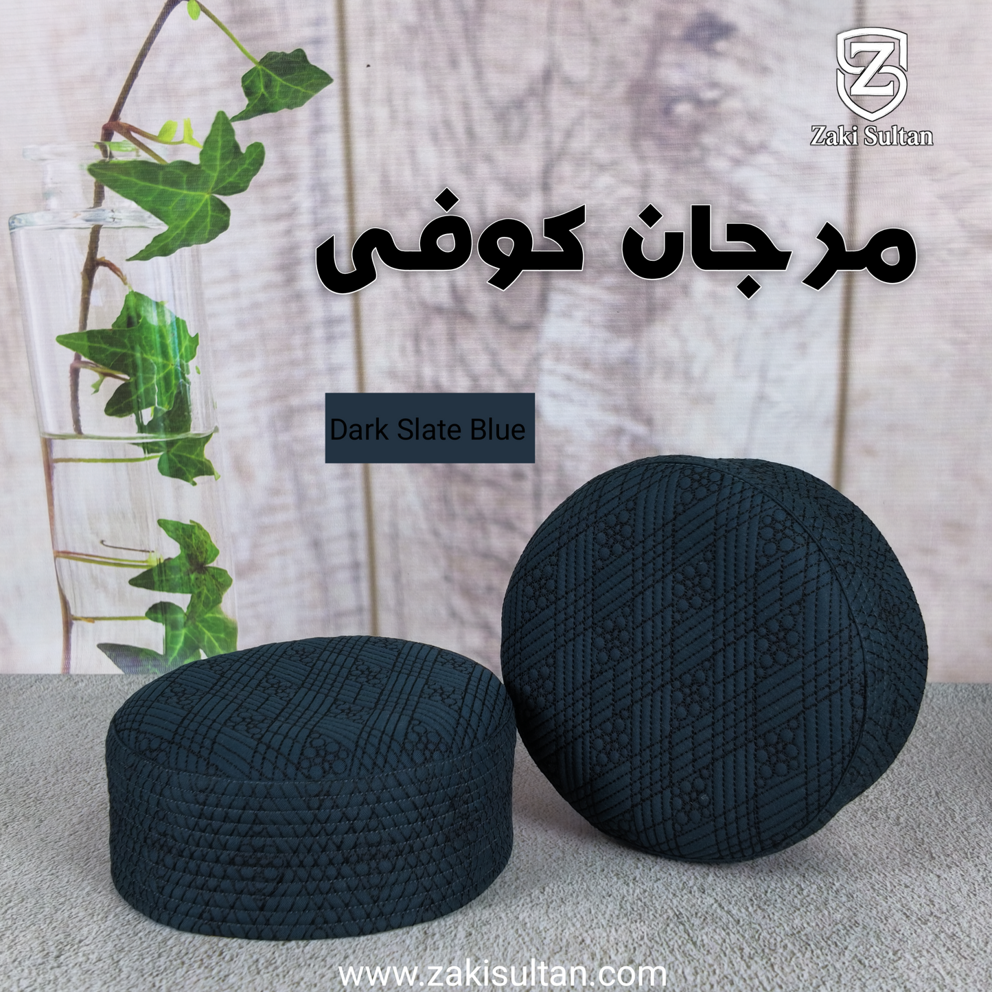 Marjan Koofi Dark Slate Blue