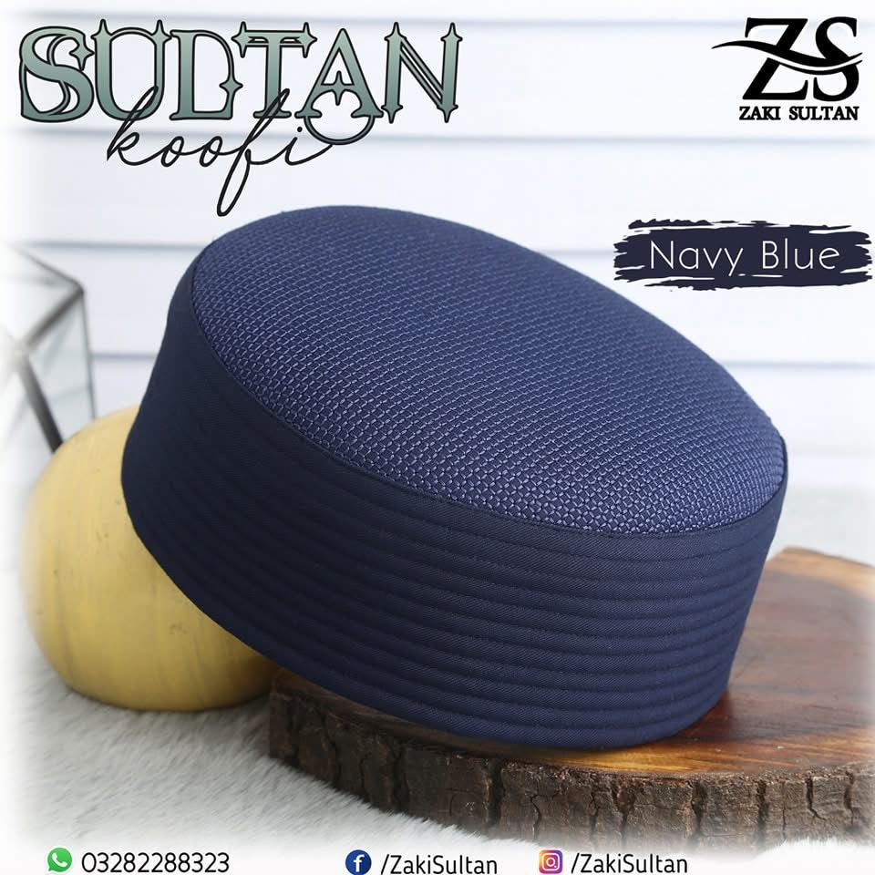 Sultan Koofi Navy Blue