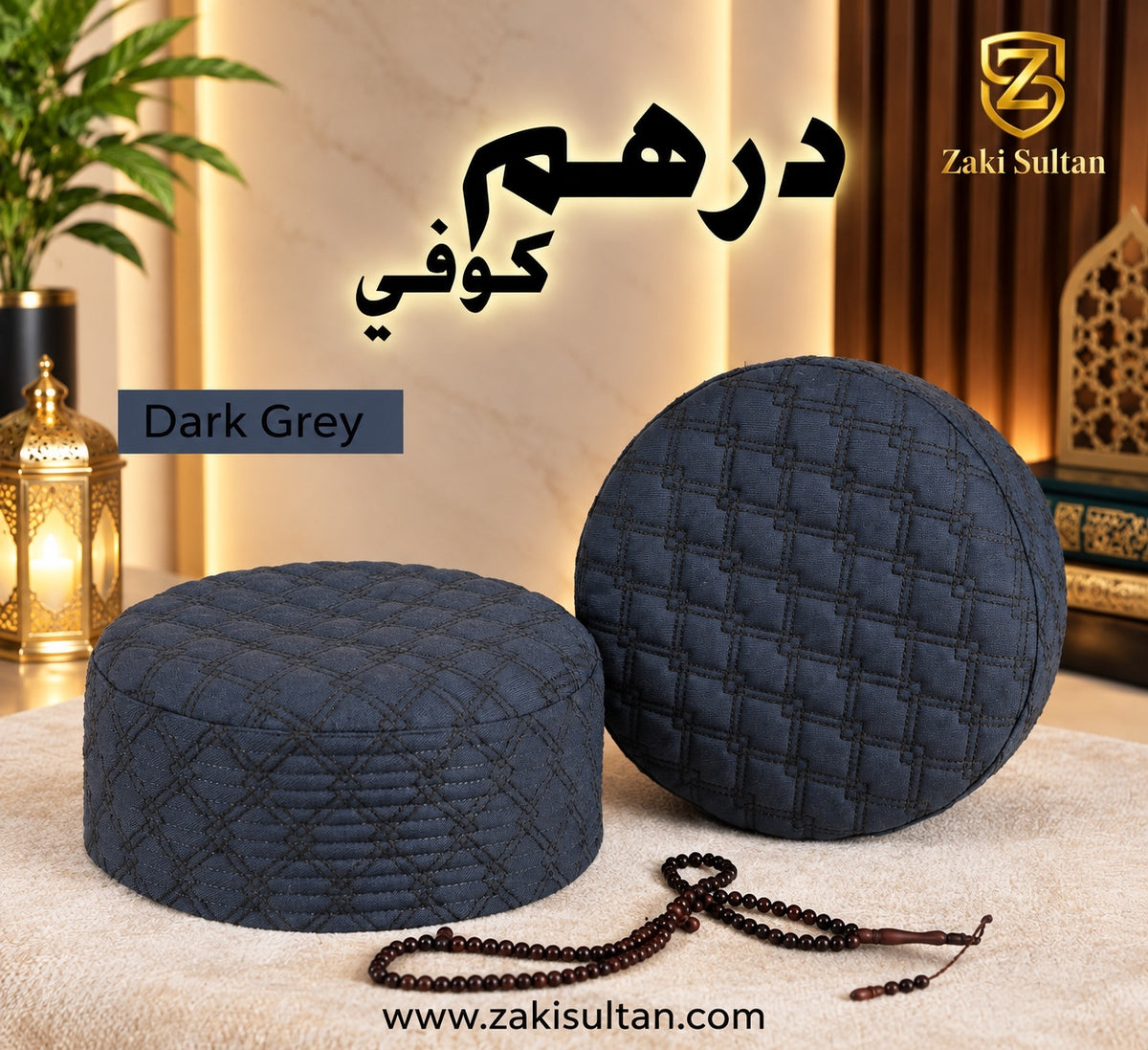 Dirhum Koofi Dark Grey
